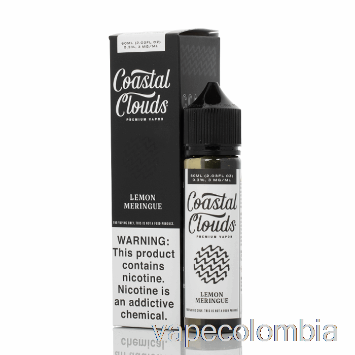 Kit Completo De Vapeo Merengue De Limón - Costeras Nubes Co. - 60ml 0mg